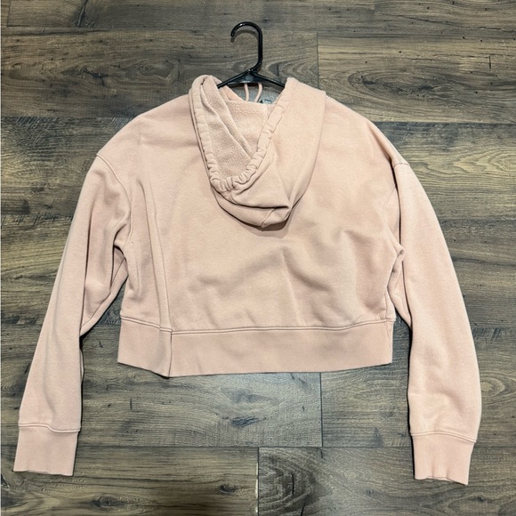 Wild Fable Tan/ Blush Cropped Hoodie - Picture 2 of 3